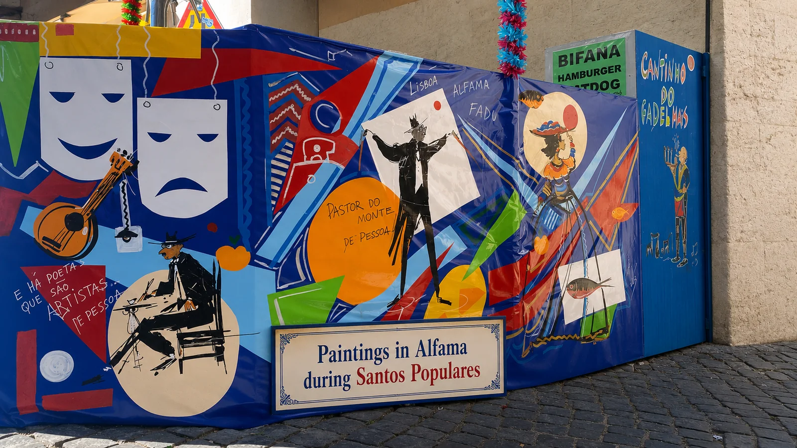 Public murals and exterior works showing Botiev’s painting outside the studio, in dialogue with walls, streets, and public space.