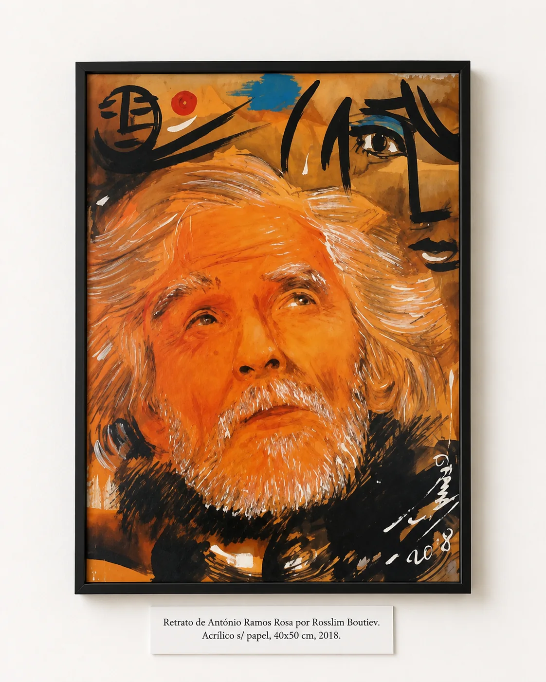 Framed portrait study by Rouslam Botiev, portfolio image 06