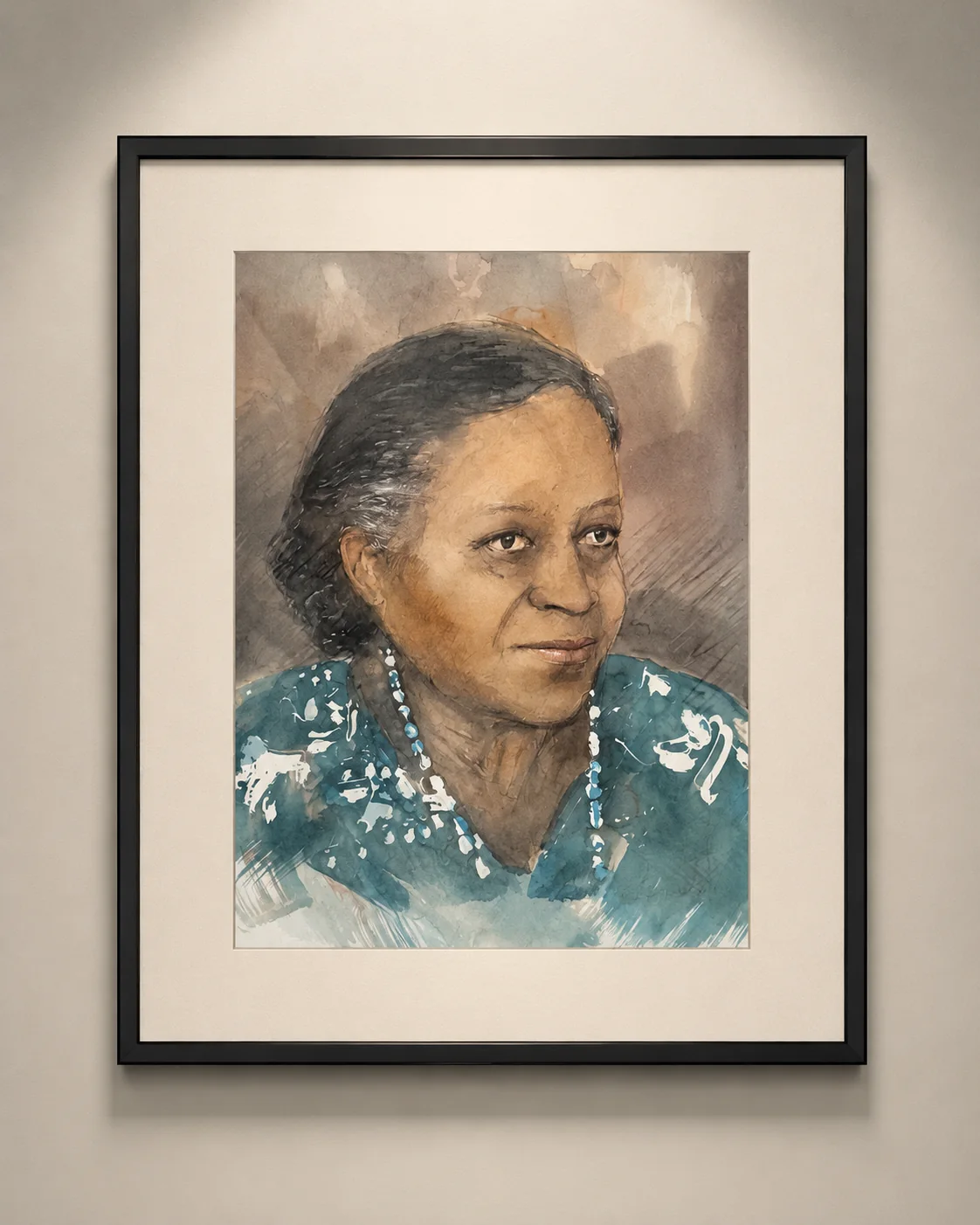 Framed portrait study by Rouslam Botiev, portfolio image 30