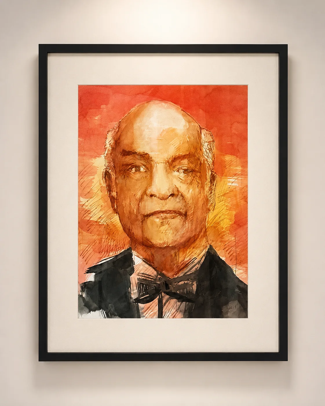 Framed portrait study by Rouslam Botiev, portfolio image 34