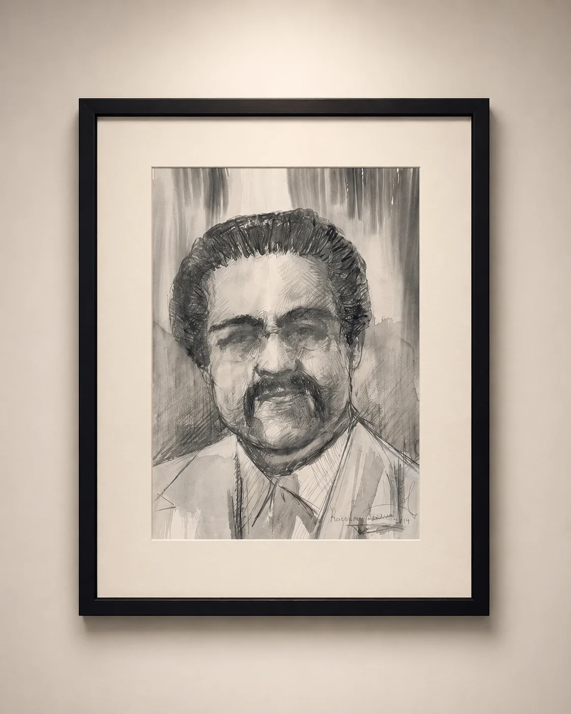 Framed portrait study by Rouslam Botiev, portfolio image 38