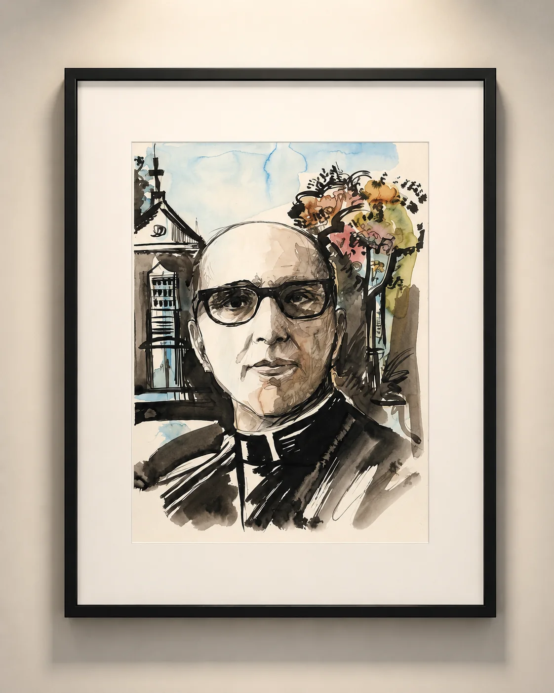 Framed portrait study by Rouslam Botiev, portfolio image 39