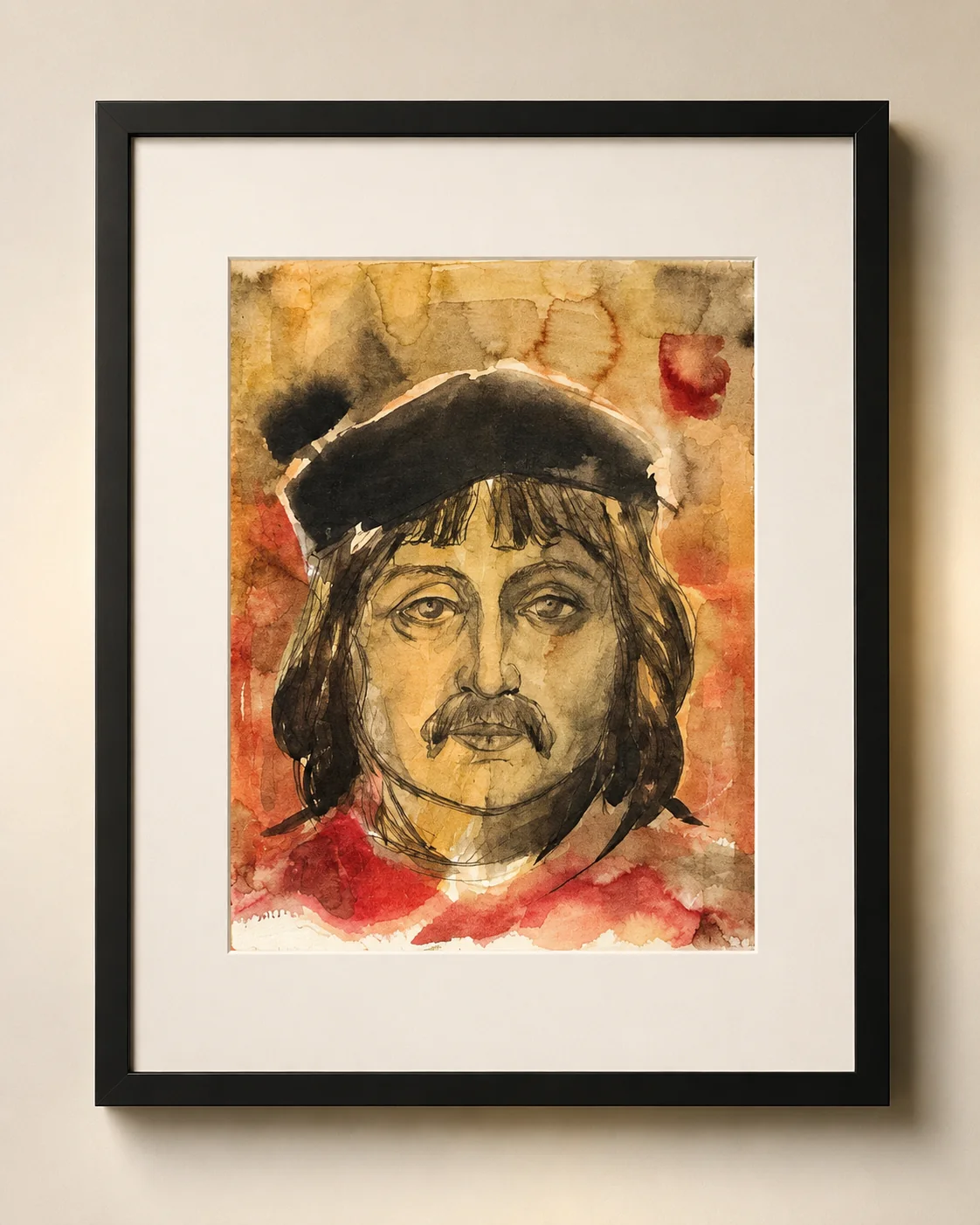 Framed portrait study by Rouslam Botiev, portfolio image 40