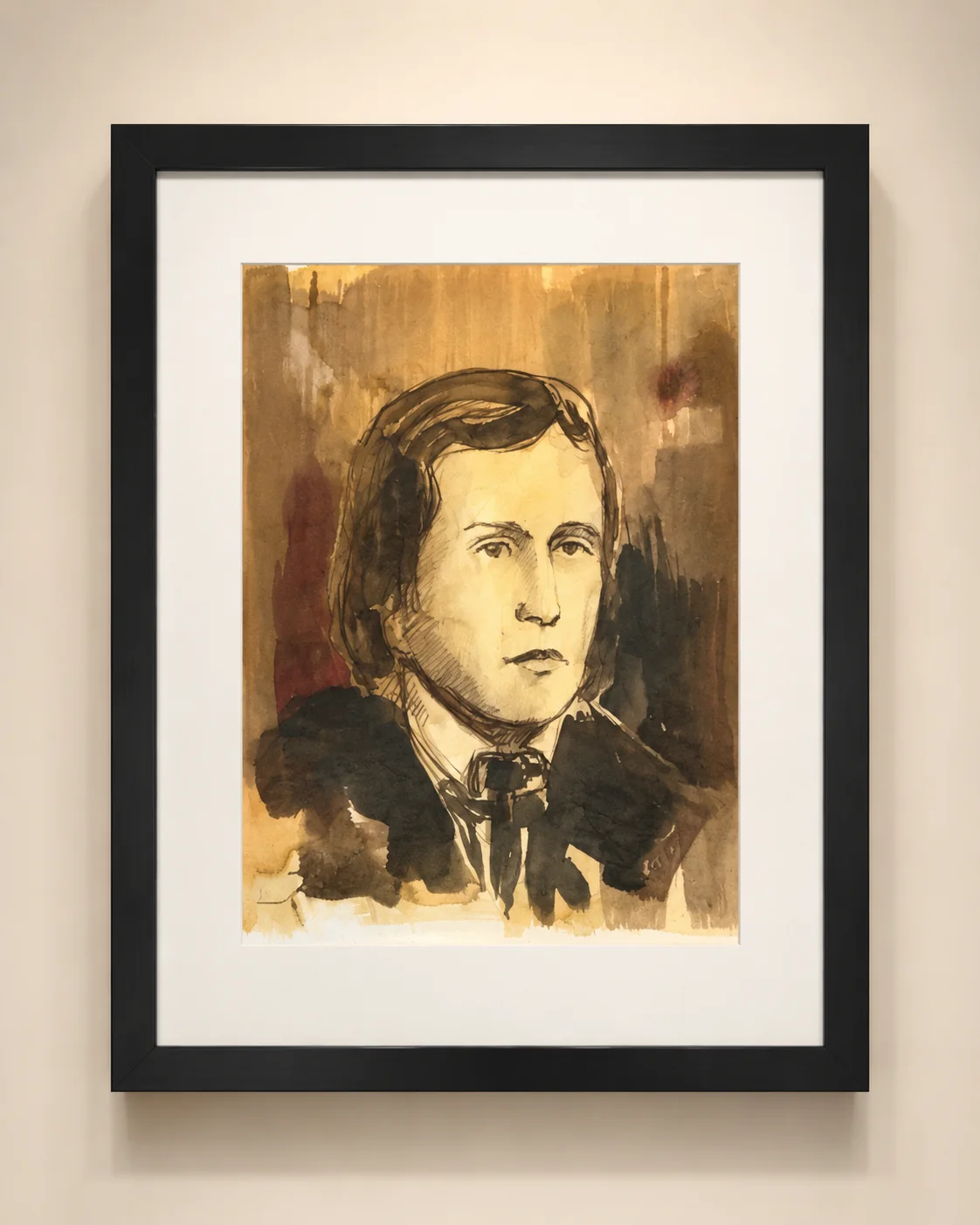 Framed portrait study by Rouslam Botiev, portfolio image 41