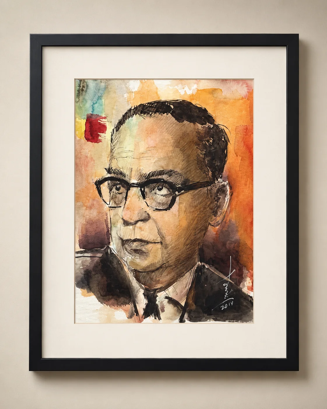 Framed portrait study by Rouslam Botiev, portfolio image 46