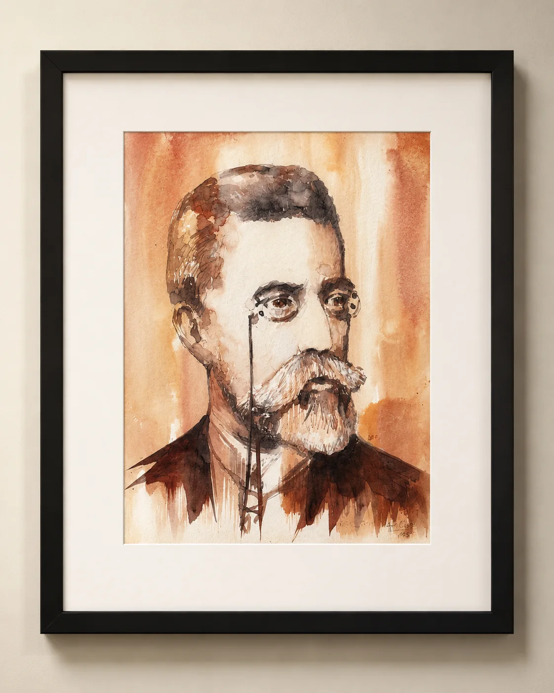 Framed portrait study by Rouslam Botiev, portfolio image 48