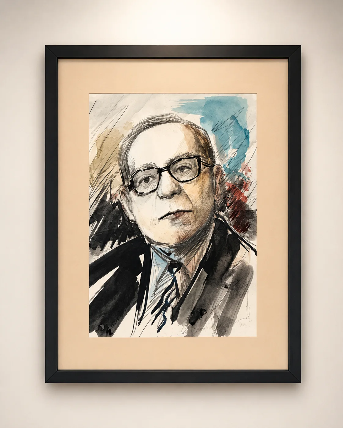 Framed portrait study by Rouslam Botiev, portfolio image 50