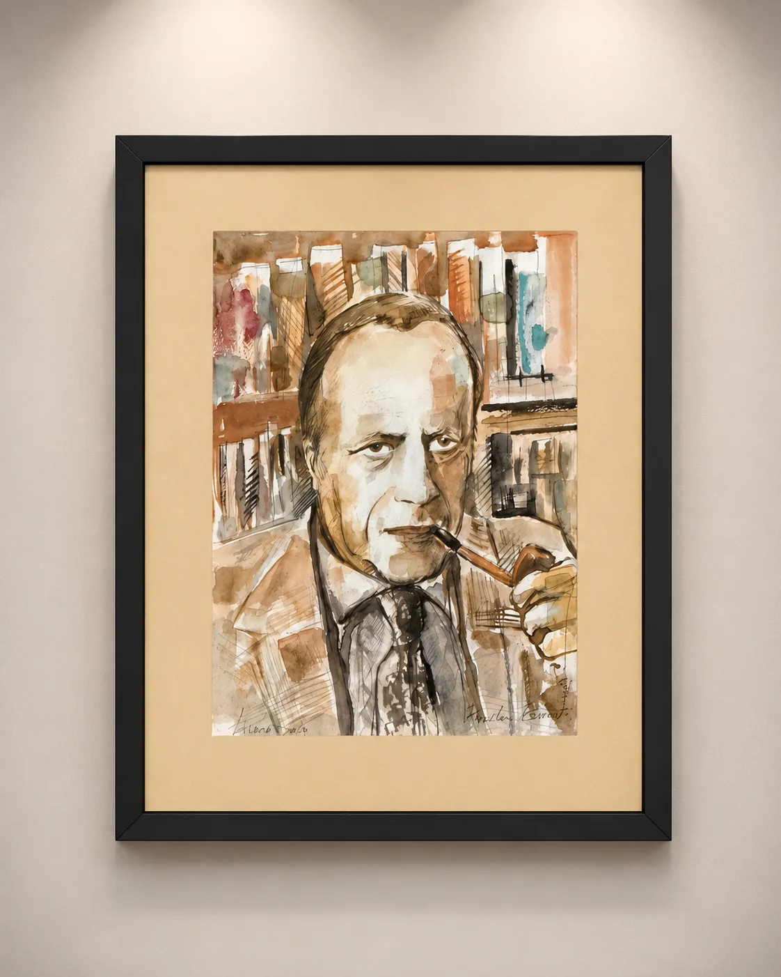 Framed portrait study by Rouslam Botiev, portfolio image 51