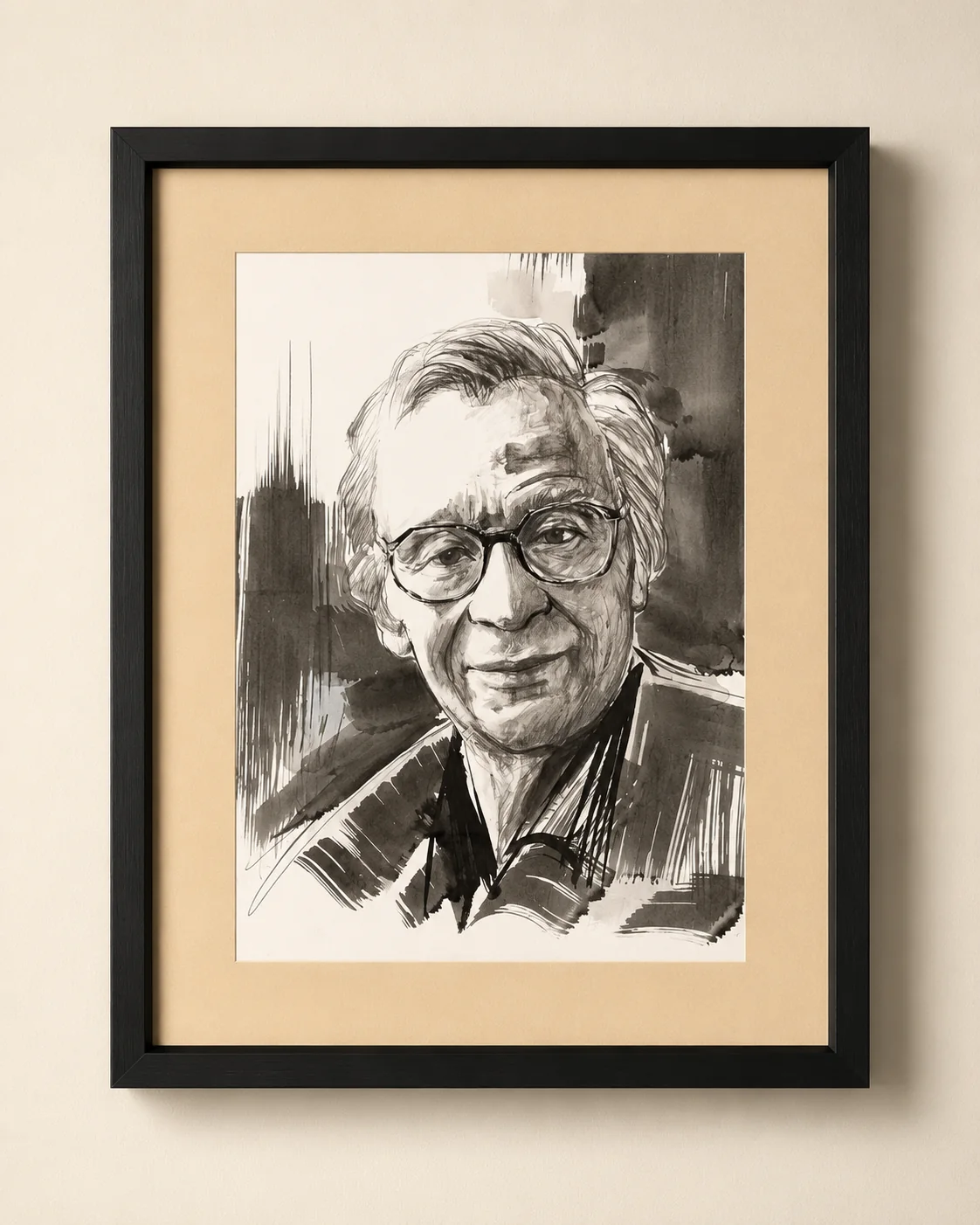 Framed portrait study by Rouslam Botiev, portfolio image 52