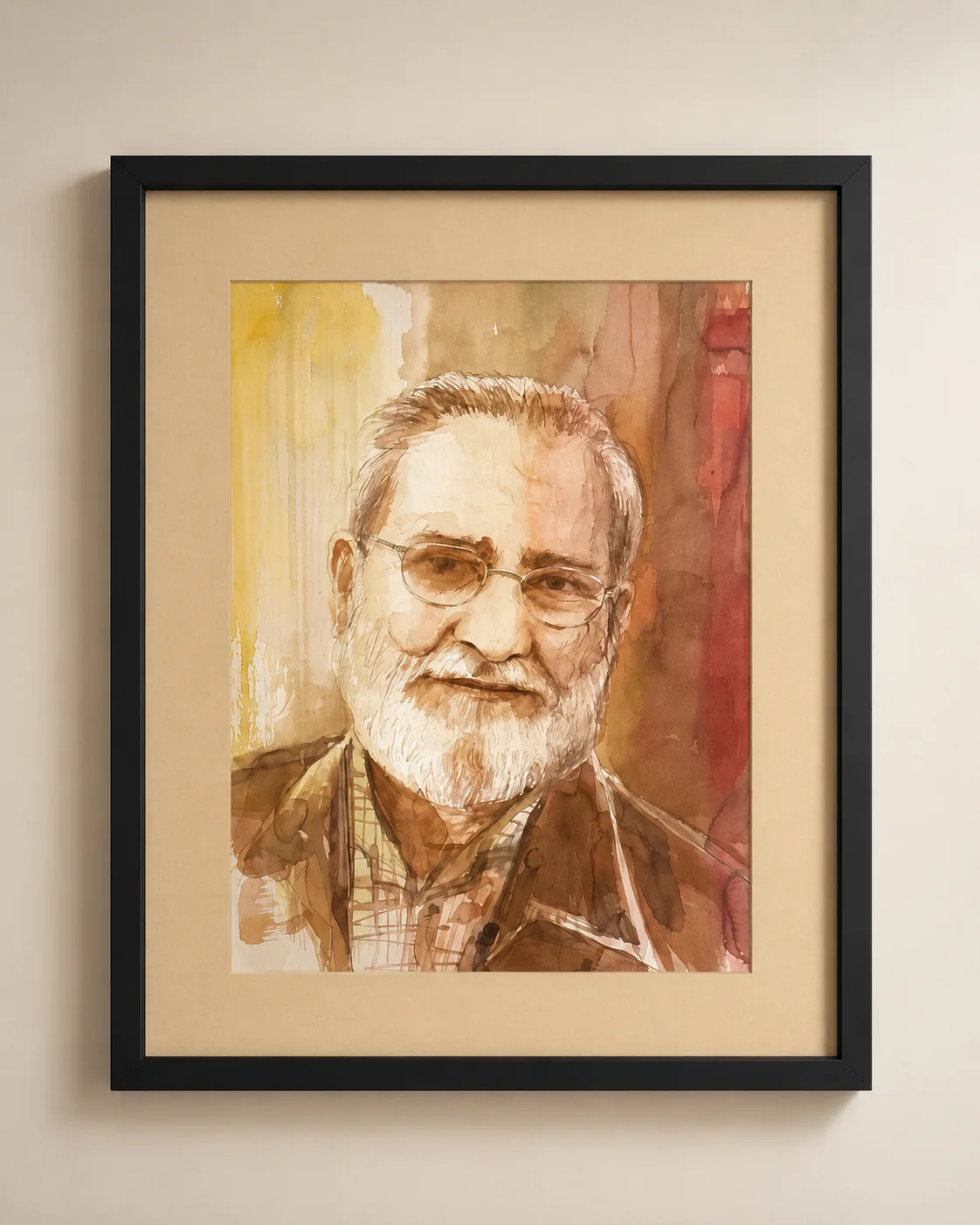 Framed portrait study by Rouslam Botiev, portfolio image 54