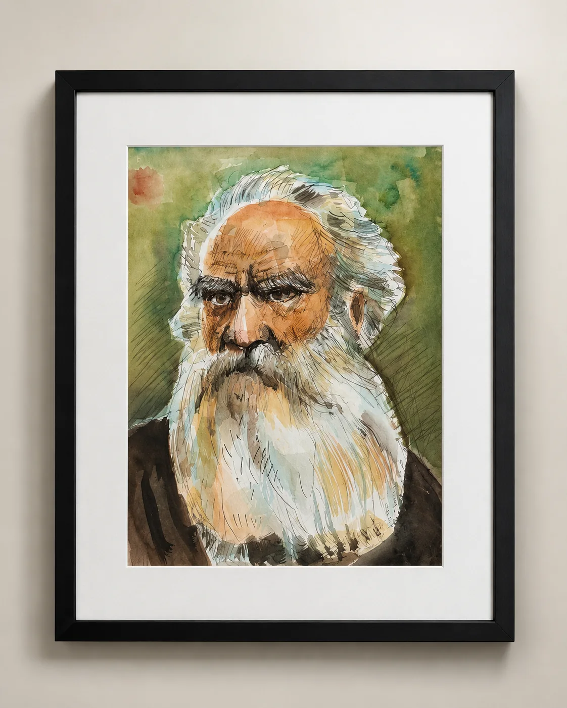 Framed portrait study by Rouslam Botiev, portfolio image 56