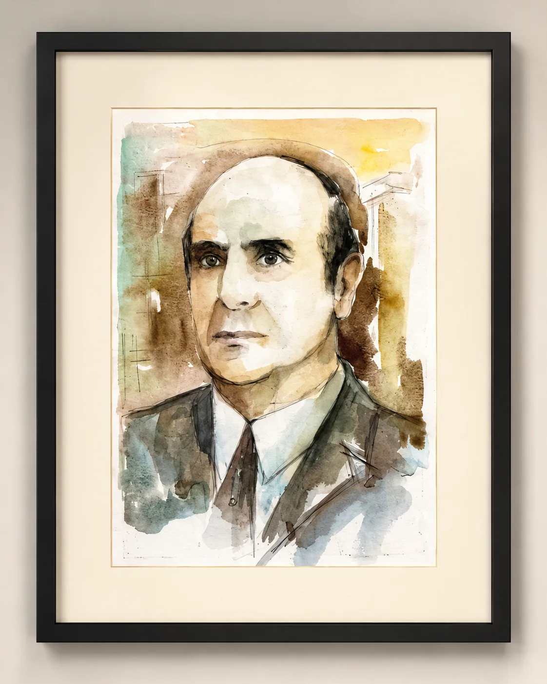 Framed portrait study by Rouslam Botiev, portfolio image 57