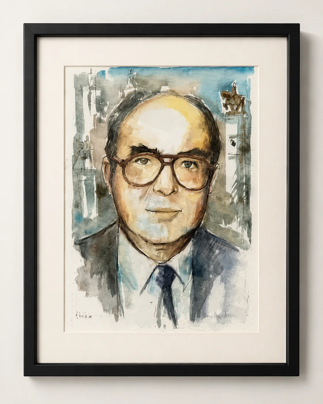 Framed portrait study by Rouslam Botiev, portfolio image 59