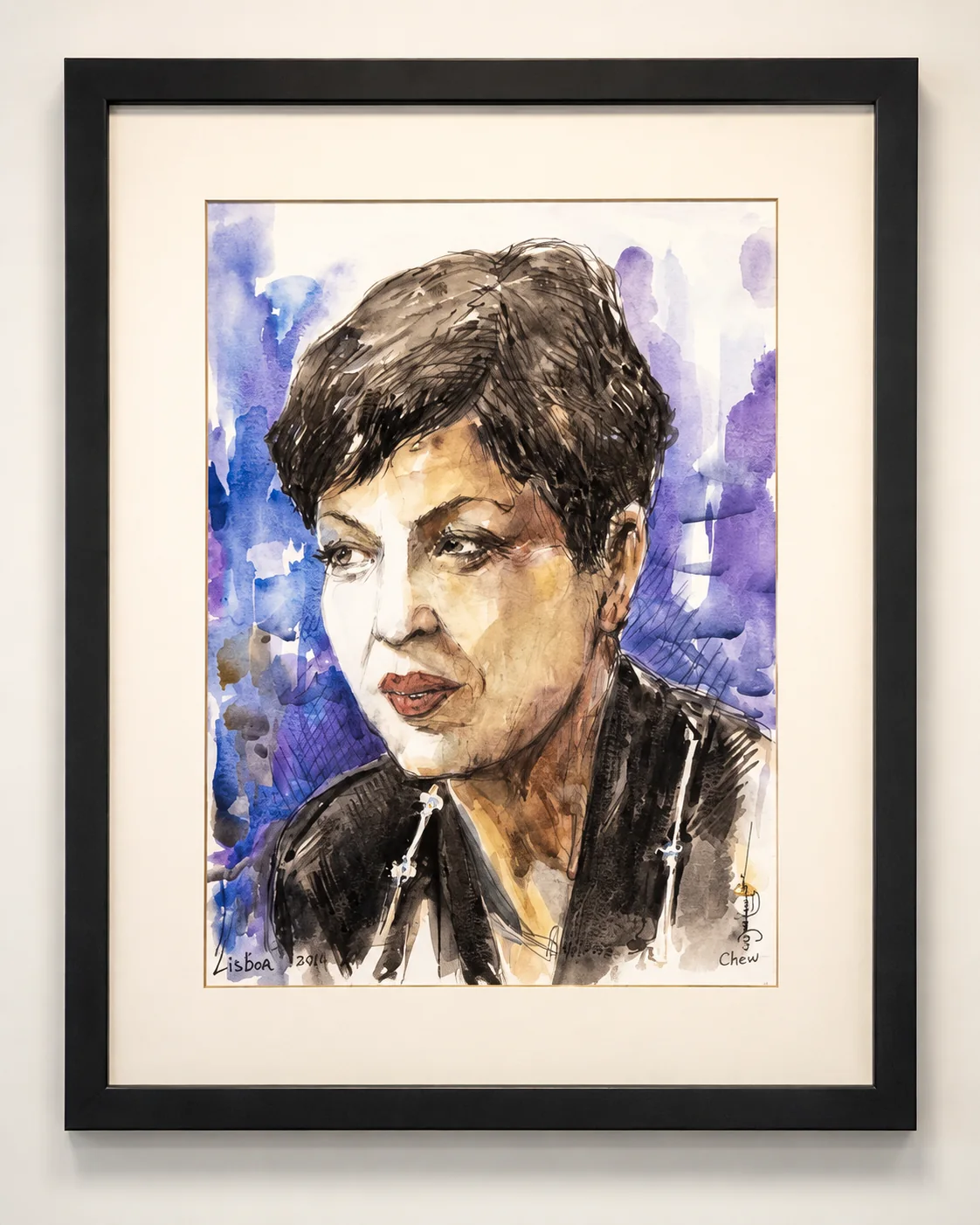Framed portrait study by Rouslam Botiev, portfolio image 60