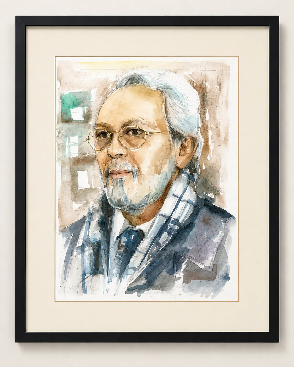 Framed portrait study by Rouslam Botiev, portfolio image 61