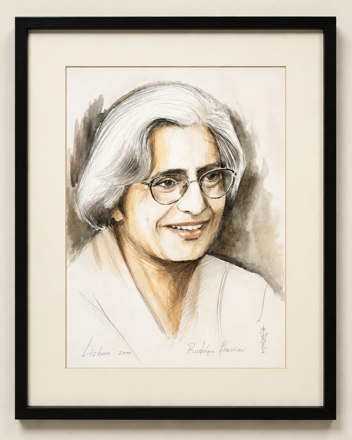 Framed portrait study by Rouslam Botiev, portfolio image 62