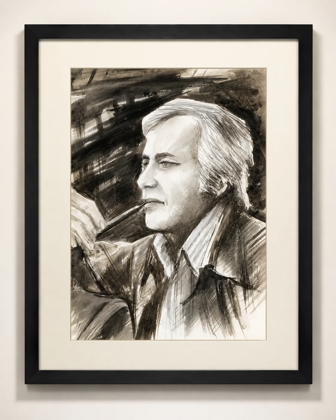 Framed portrait study by Rouslam Botiev, portfolio image 63