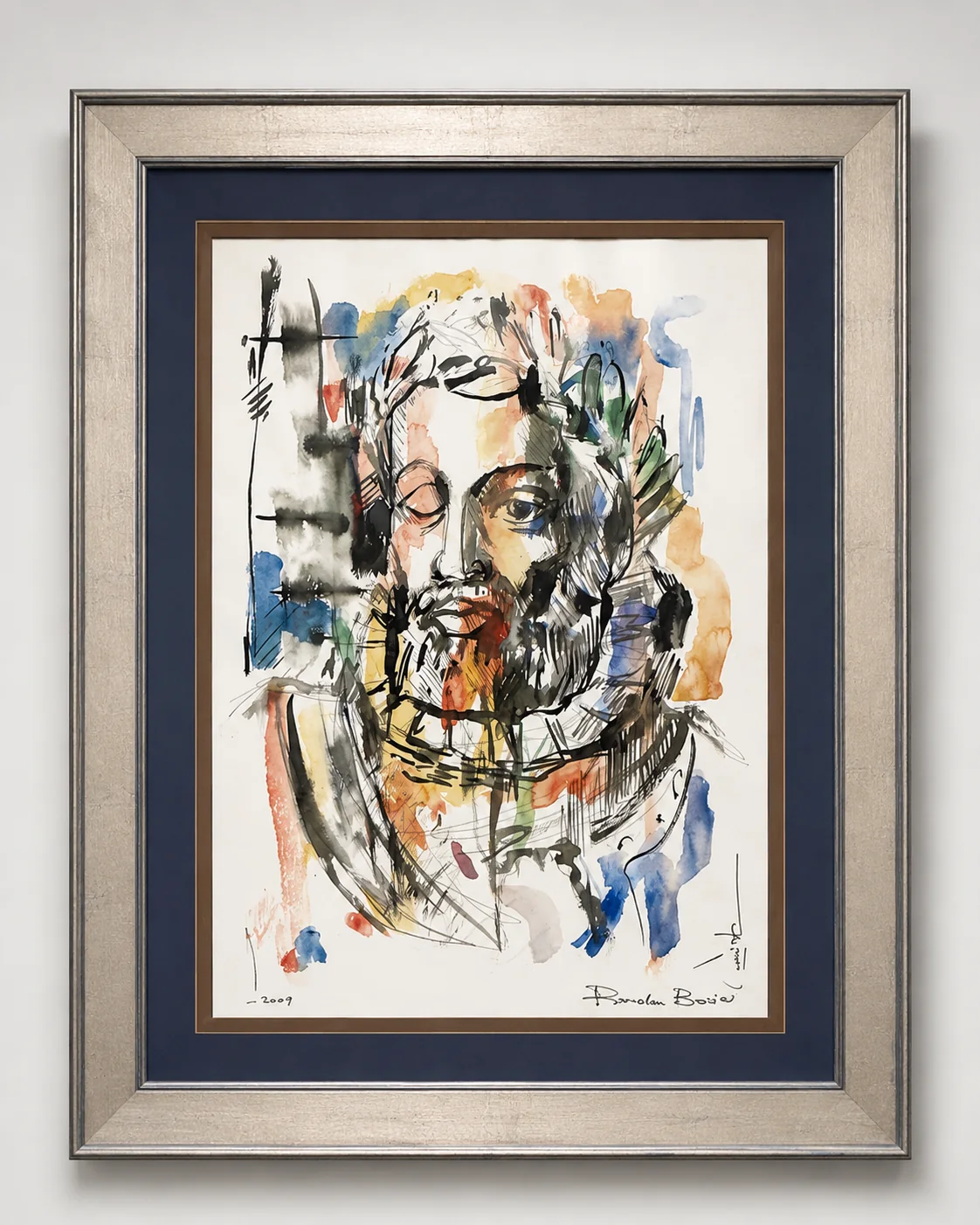 Framed portrait study by Rouslam Botiev, portfolio image 66